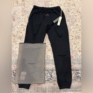 Black Essentials Pants
